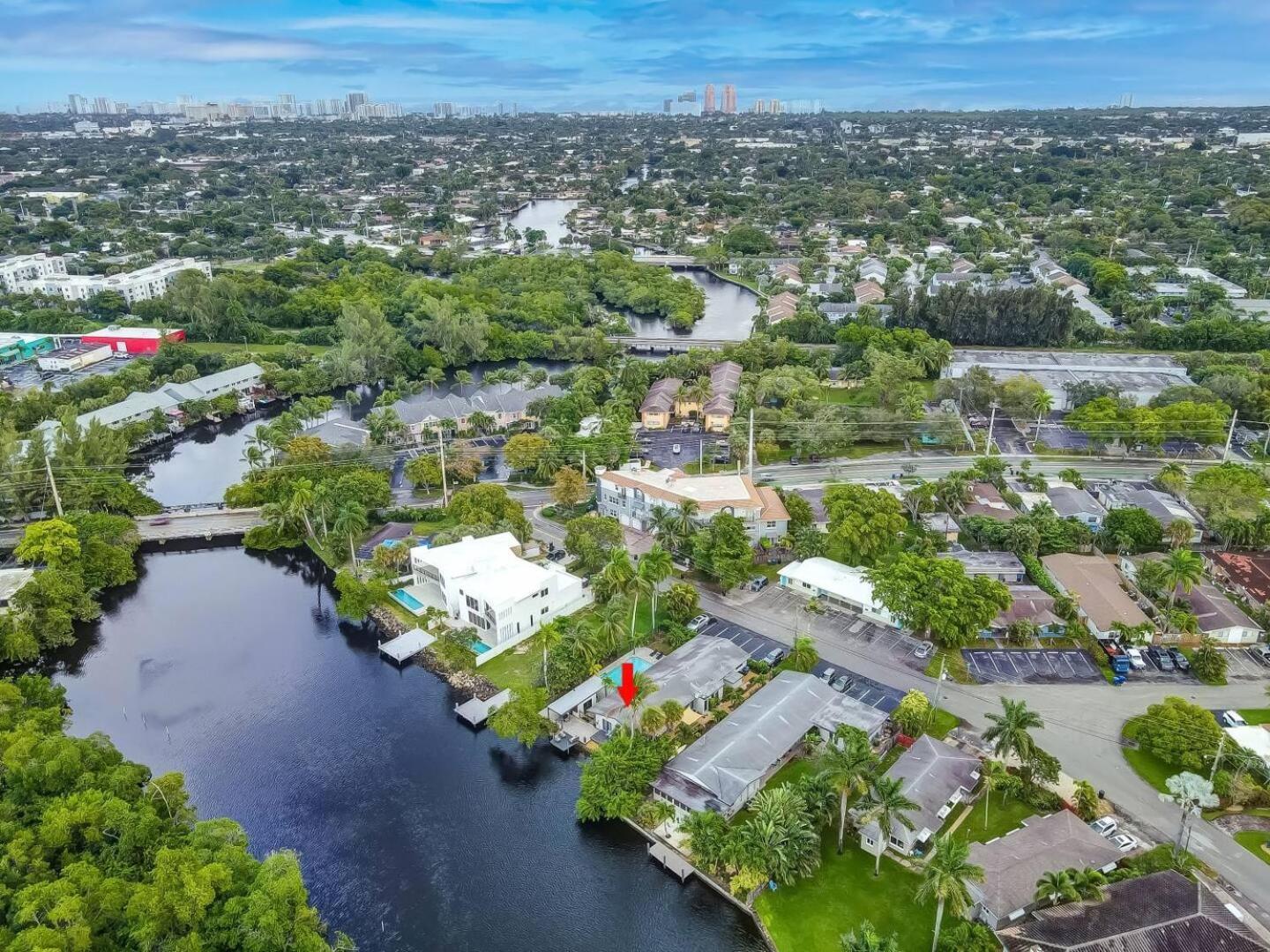 Waterfront Deck Pool Kayak Apartment Fort Lauderdale Exterior photo